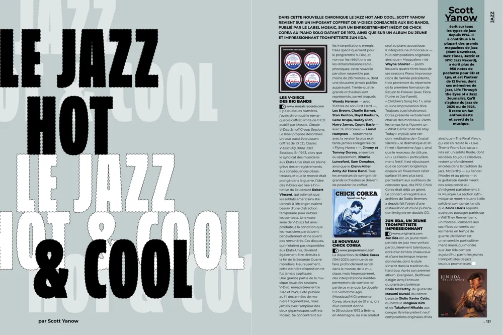 Scott Yanow — pages 130–131 du n°283