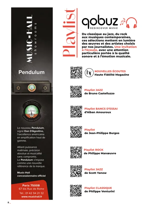 Nos playlists — pages 8 du n°283