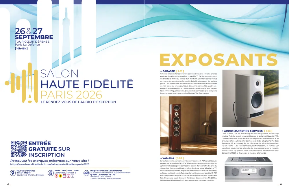 Salon Haute Fidélité — pages 16–17 du n°283